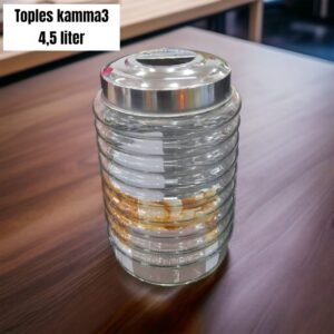 Toples kamma 3 (Kaca/Beling) (4,5 liter)