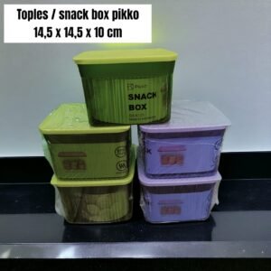 Toples/ snack box segi Pikko (14,5x14,5x10 cm)