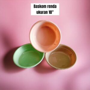 Baskom Renda 10"(21x7 cm)