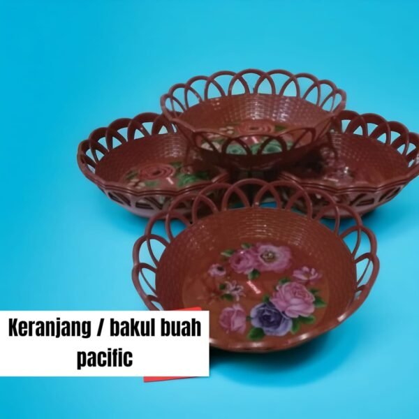 Keranjang buah / Bakul Pacific (25x6 cm)