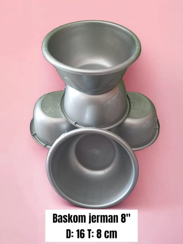 Baskom jerman abu 8"(16x8 cm)