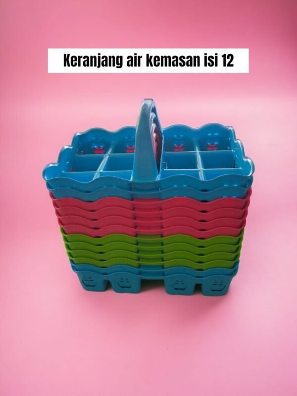 Keranjang/ rak air mineral isi 12
