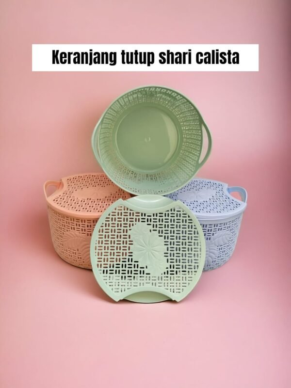 Keranjang tutup Shari Calista (19x13 cm)