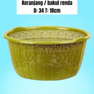 Keranjang / Bakul Renda (34x18 cm)