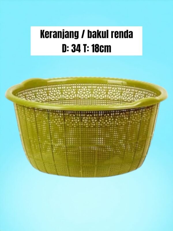Keranjang / Bakul Renda (34x18 cm)