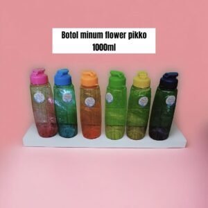 Botol minum Flower Pikko (1000 ml/1 liter)