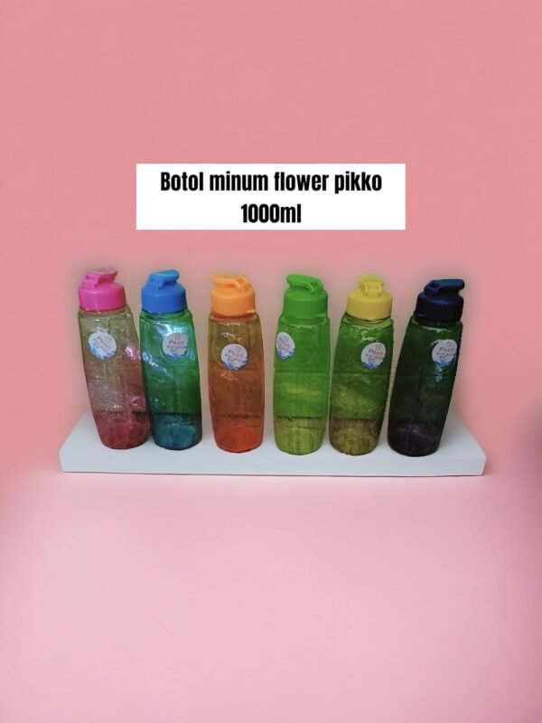 Botol minum Flower Pikko (1000 ml/1 liter)
