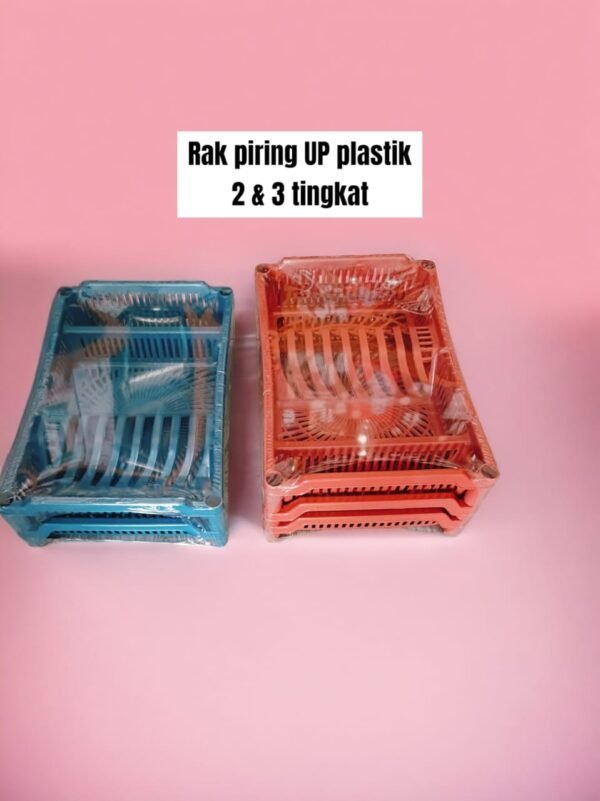 Rak piring UP plastik