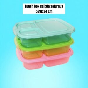 Tempat/kotak bekal makanan Saturnus (24x16x5 cm)