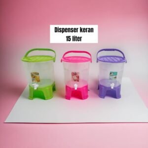Dispenser / tempat air, es keran (15 liter)