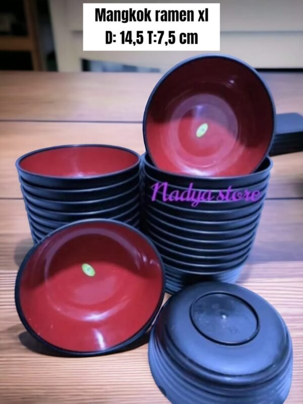 Mangkok Ramen XL plastik(18 cm)