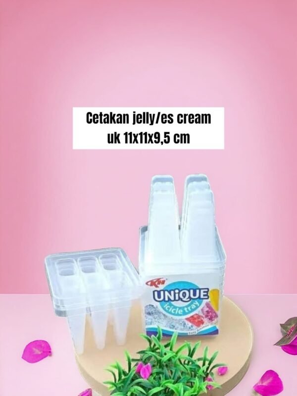 Cetakan jelly / es cream