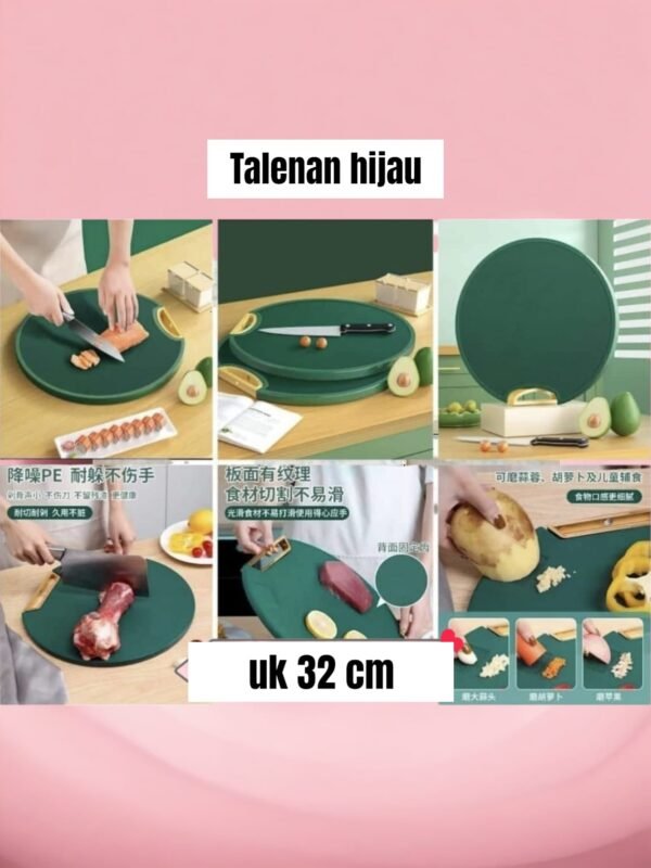 Talenan hijau anti jamur (D: 32 cm)