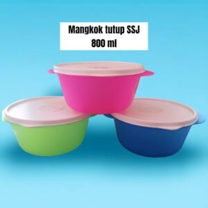 Mangkok tutup Ssj (800 ml) (16x8 cm)