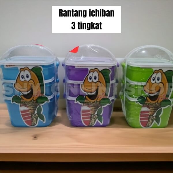 Rantang ichiban plastik