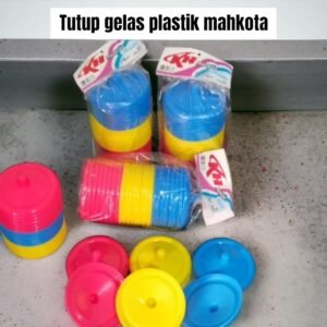 Tutup gelas mahkota (plastik)