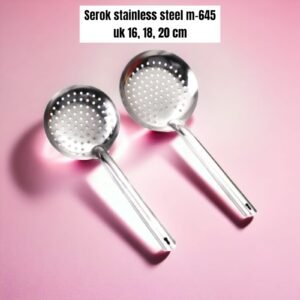 Saringan/serokan minyak/gorengan M-465 (stainless steel) (16-20 cm)