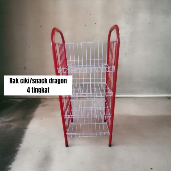 Rak ciki / snack Dragon (4 tingkat) (besi)