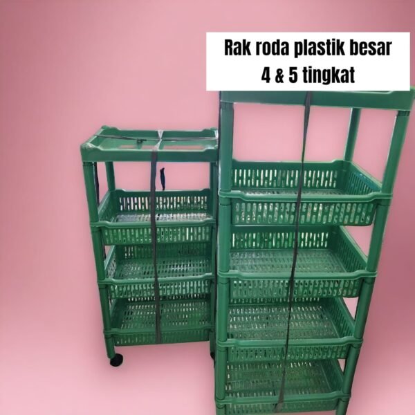 Rak roda plastik besar