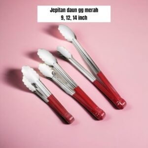Jepitan / capitan daun (gagang merah)
