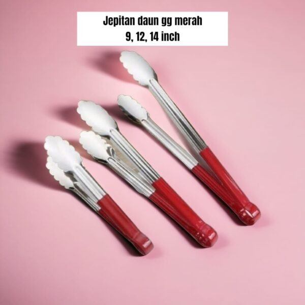 Jepitan / capitan daun (gagang merah)