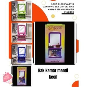 Rak / kaca / cermin kamar mandi Finesse (2 susun)