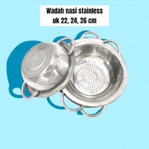 Tempat / wadah nasi (stainless steel)