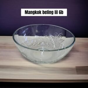 Mangkok kaca / beling Lil-6b (15x6 cm)