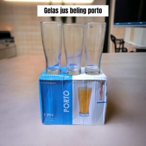 Gelas jus kaca/beling Porto