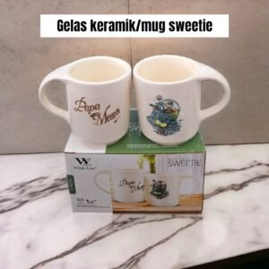 Gelas / mug keramik Sweetie (couple)