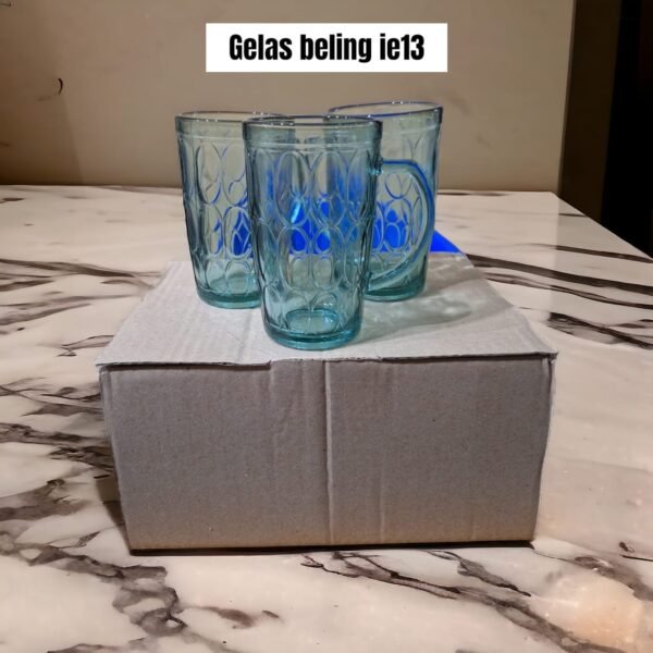 Gelas kaca/beling Ie-13