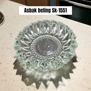 Asbak kaca/beling Sk-1551