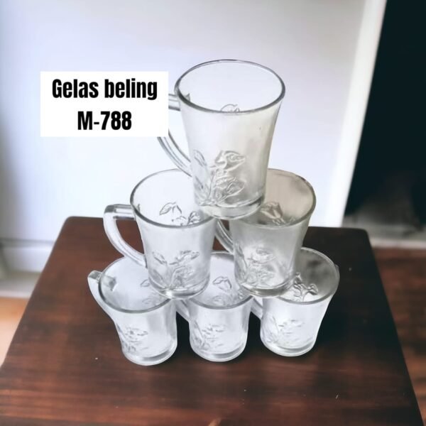 Gelas kopi kaca/beling M-788
