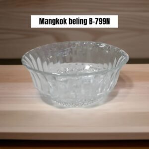 Mangkok kaca/beling B-799n (D: 16 cm)