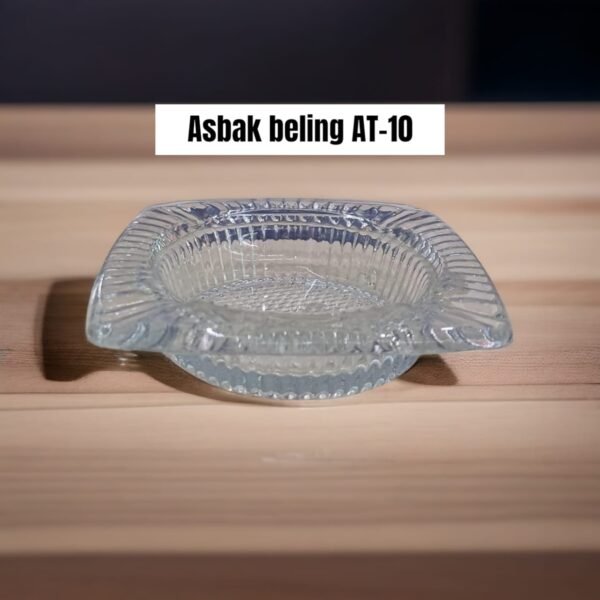 Asbak kaca/beling At-10 (D: 10 cm)