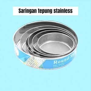 Saringan / ayak tepung (stainless steel)