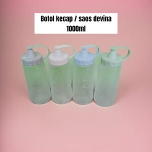 Botol kecap / saus devina (500 ml-1 liter)