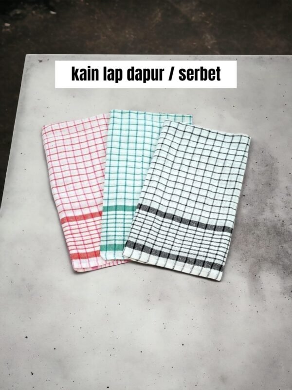 Kain lap dapur / Serbet