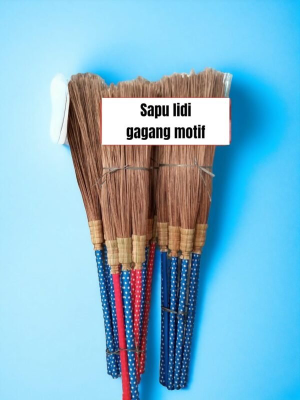 Sapu lidi (Gagang motif)