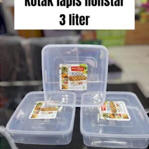 Toples/ kotak kue lapis Lionstar BKP-13 (3 liter)