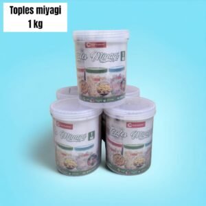 Toples Miyagi plastik (All size: 800ml, 1liter, 1,3 liter)