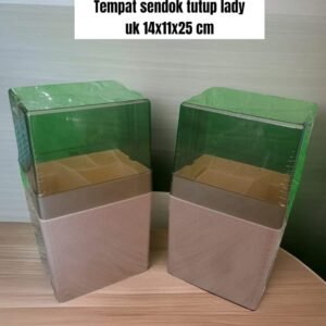 Tempat sendok tutup Lady