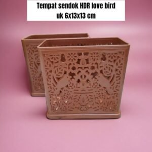 Tempat sendok HDR love bird