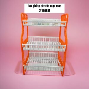 Rak piring plastik Naga mas