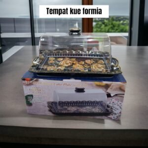 Tempat kue Formia (akrilik/mika) (36x20 cm)