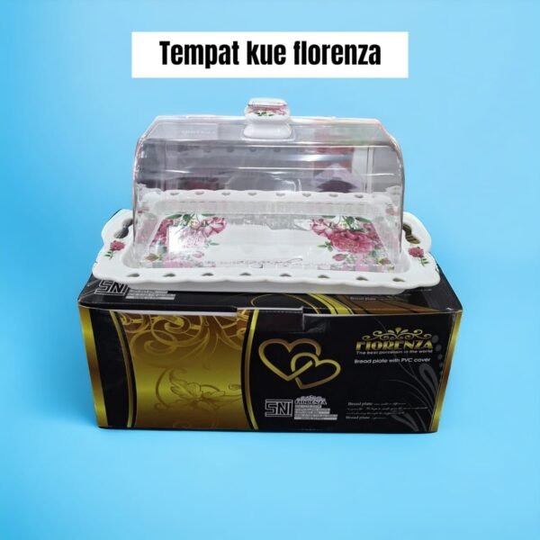 Tempat kue Florenza (akrilik/mika)(34x20 cm)