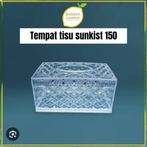 Tempat tisu sultan golden sunkist 150 (akrilik/mika)