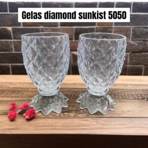 Gelas diamond Sunkist 5050 (akrilik/mika) (6,5x11,5 cm)