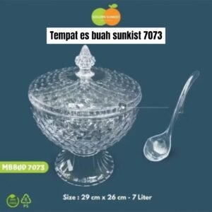 Tempat/mangkok es buah Sunkist 7073 (akrilik/mika) (7 liter)