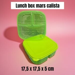 Tempat/ kotak bekal makanan Mars Calista (17,5x5 cm)